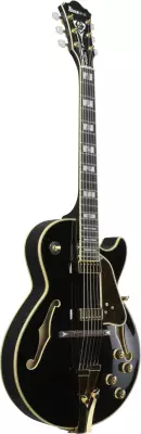 George Benson Signature 6-String Electric Guitar with Hardshell Case - Black