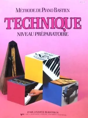 Kjos Music - Bastien Piano Basics: Technic, Primer Level - Bastien - Piano - Book ***French Edition***