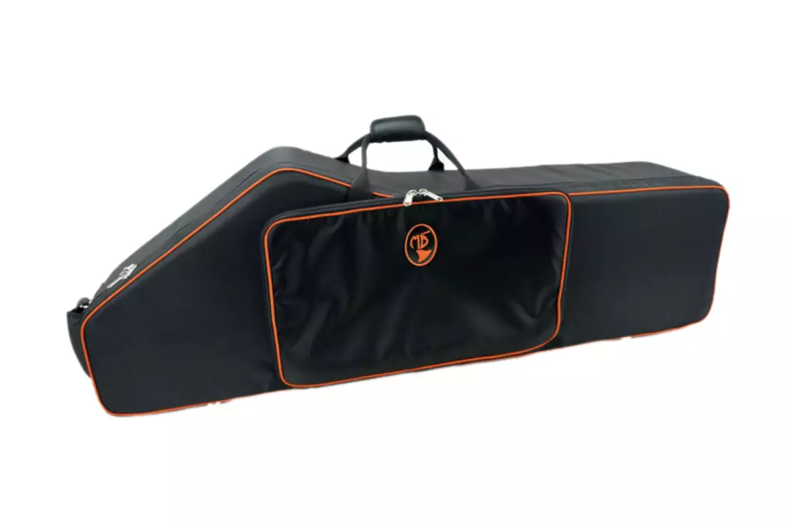 Baritone Saxophone (Low A) Case with Wheels - Black