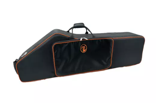 Marcus Bonna Cases - Baritone Saxophone (Low A) Case with Wheels - Black