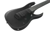 RGD Iron Label 7-String Electric Guitar - Black Flat