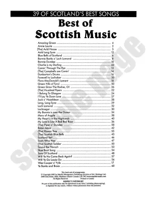 Best of Scottish Music - Piano/Vocal - Book