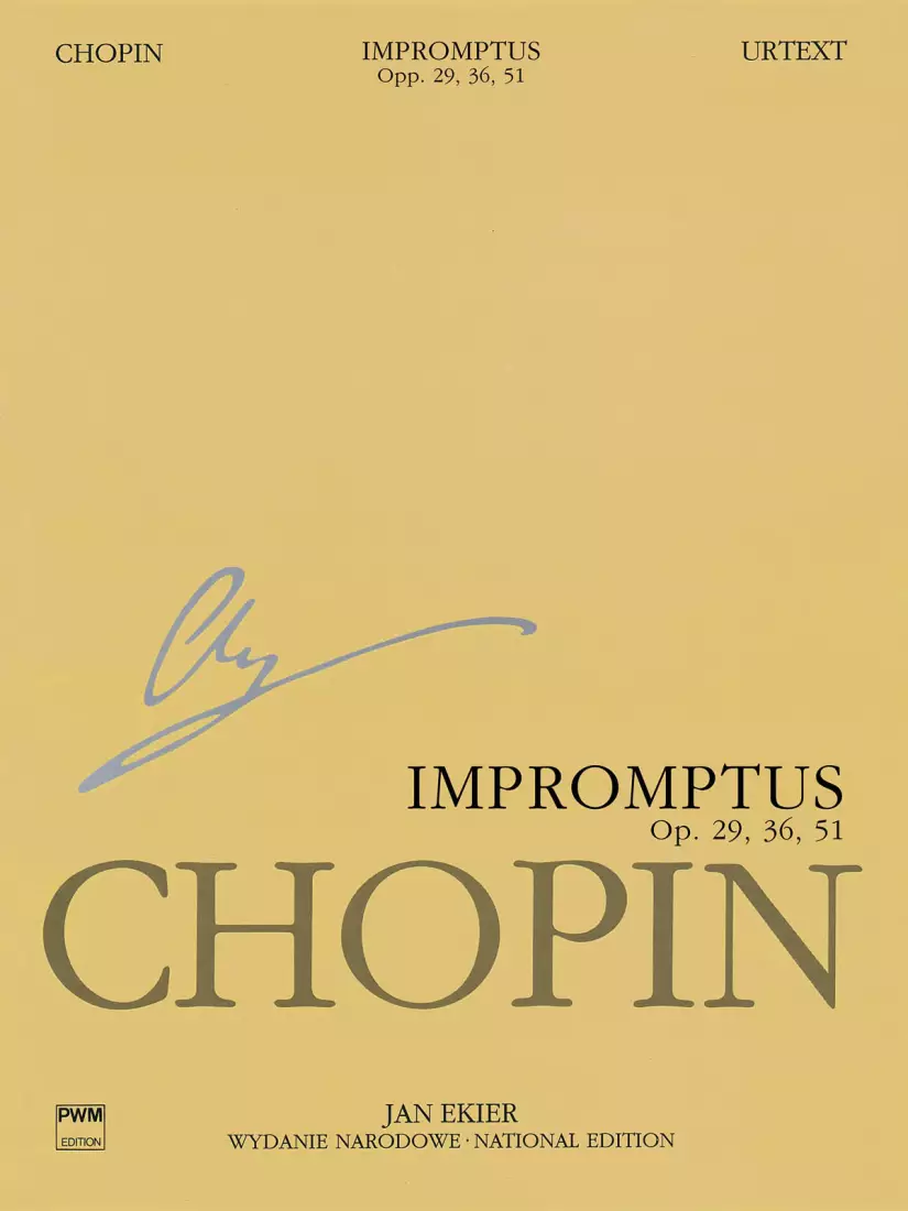 Impromptus Op. 29, 36, 51 (Chopin National Edition) - Chopin/Ekier - Piano - Book