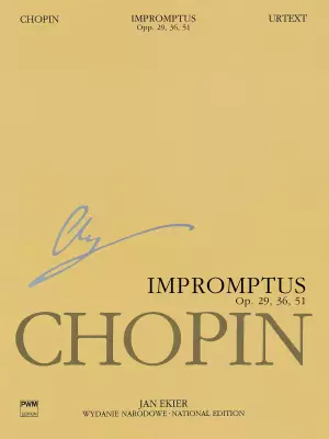 PWM Edition - Impromptus Op. 29, 36, 51 (Chopin National Edition) - Chopin/Ekier - Piano - Book