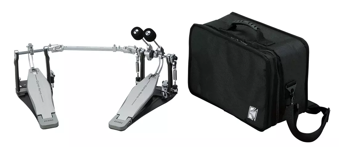 Dyna-Sync Twin Drum Pedal - Mirror Rod Special Bundle Pack