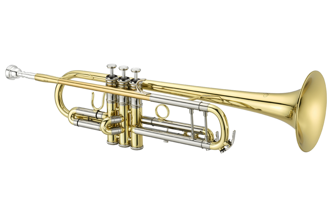 1602 Bb Trumpet with Standard Lead-Pipe, Yellow Brass Bell and Standard Taper - Lacquer