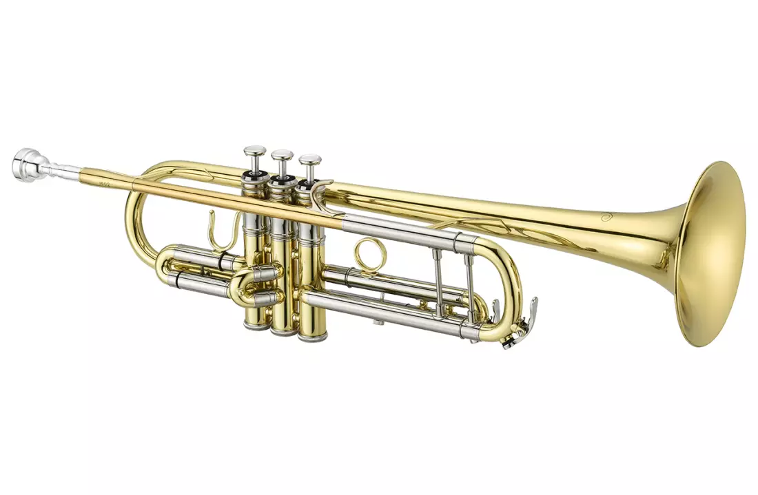 1602 Bb Trumpet with Reverse Lead-Pipe, Yellow Brass Bell and Standard Taper - Lacquer