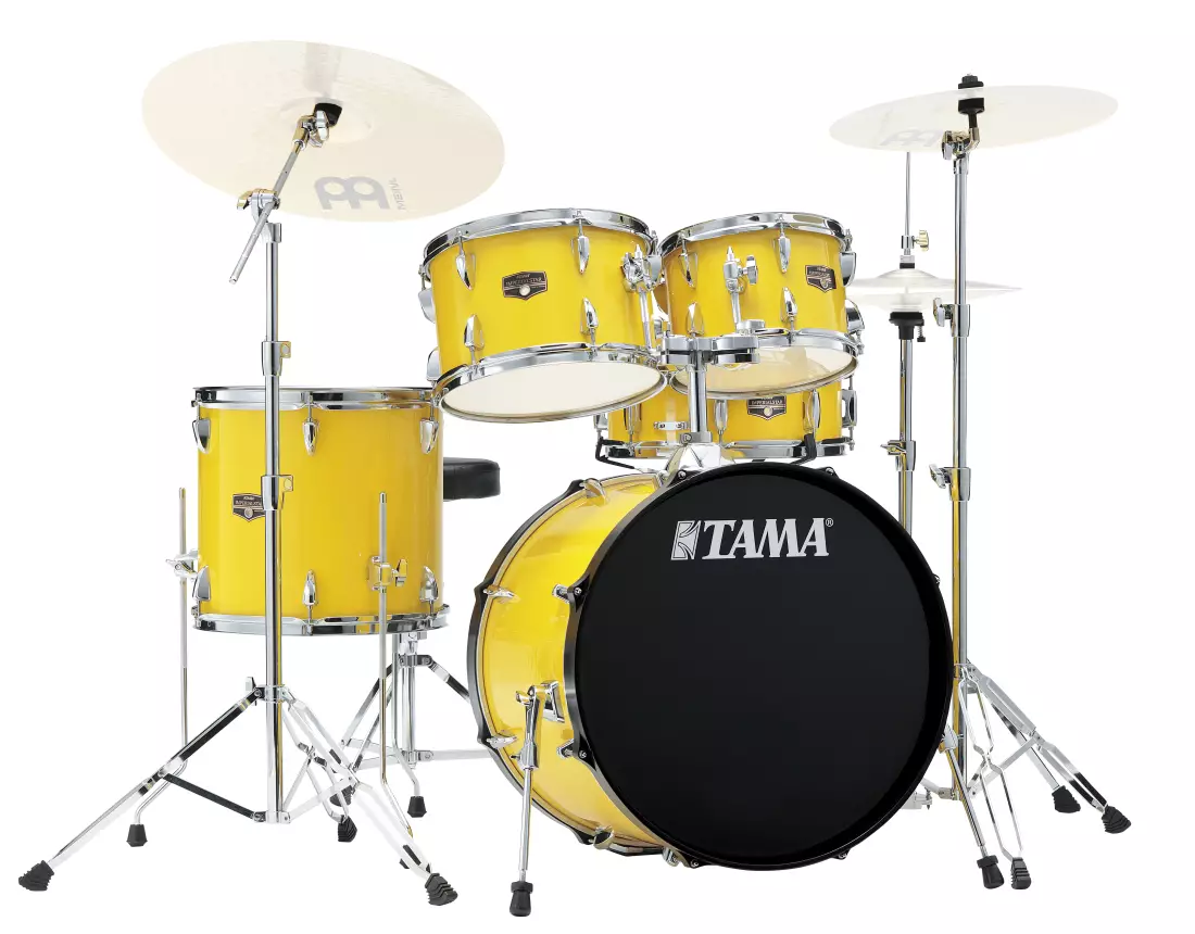 Imperialstar 5-Piece Shell Pack with Hardware (20,10,12,14,SD) - Electric Yellow