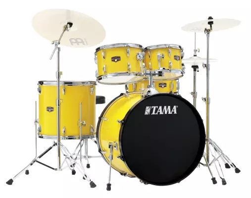 Imperialstar 5-Piece Shell Pack with Hardware (22,10,12,16,SD) - Electric Yellow