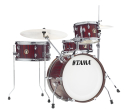 "Tama - Club-JAM 4-Piece Shell Pack (18,10,14,SD) - Satin Burgundy Elm"