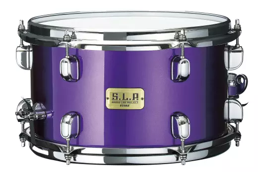 S.L.P. 12x7\'\' Mod Bubinga Snare Drum Clay Aeschliman Model - Galactic Purple