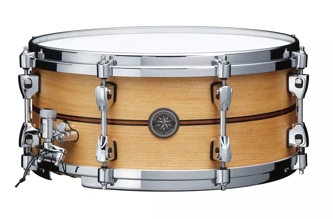 Starphonic Spruce 14x6\'\' Snare Drum - Satin Natural Spruce