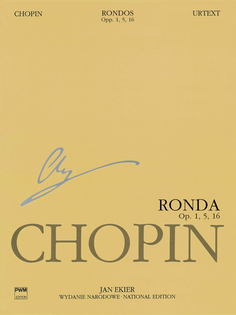 Rondos for Piano (Chopin National Edition Vol. VIIIA) - Chopin/Ekier - Piano - Book