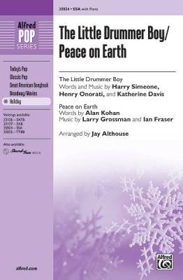 Alfred Publishing - The Little Drummer Boy / Peace on Earth