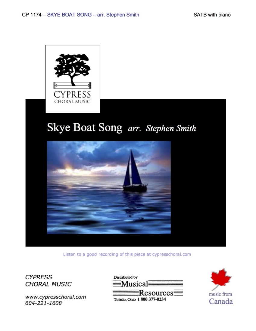 Skye Boat Song - Boulton/Macleod/Smith - SATB