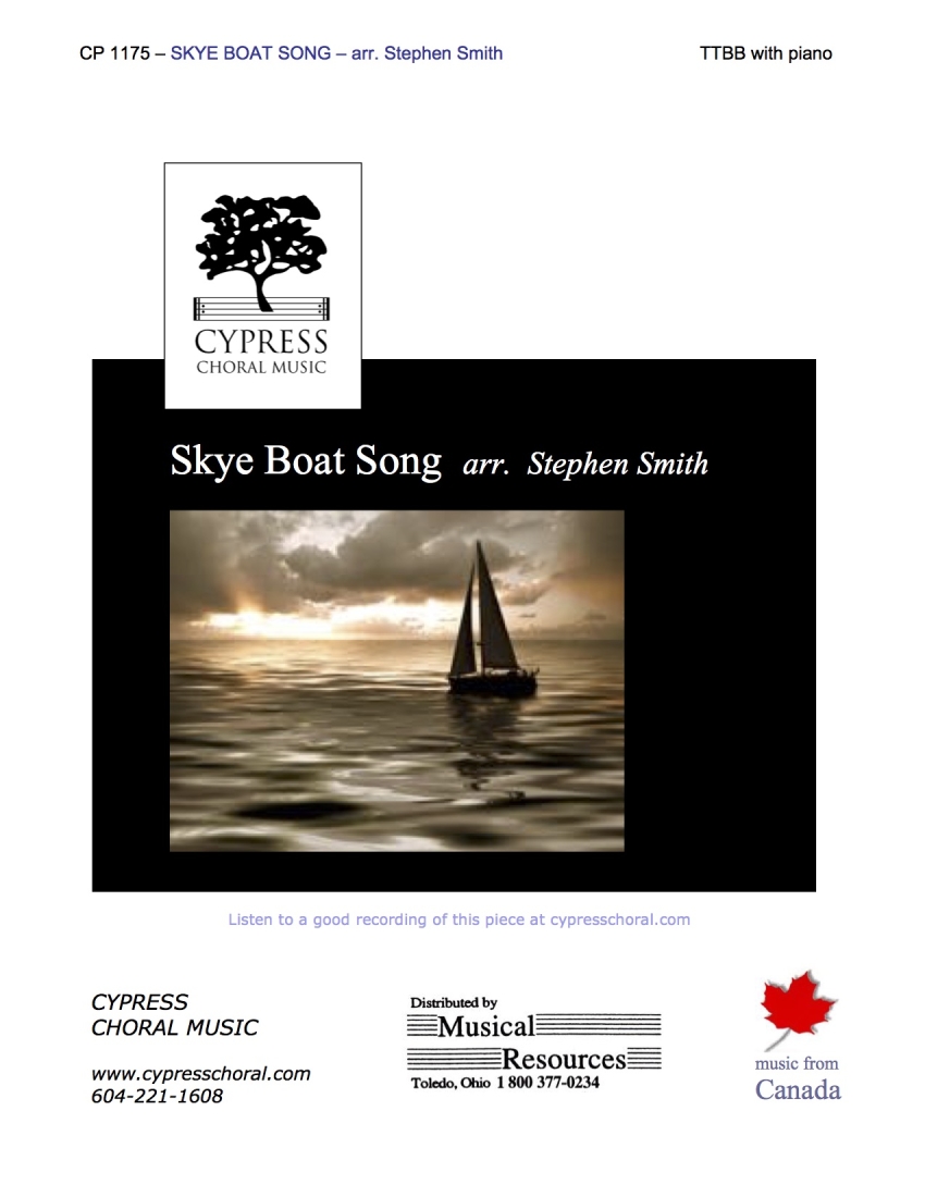 Skye Boat Song - Boulton/Macleod/Smith - TTBB