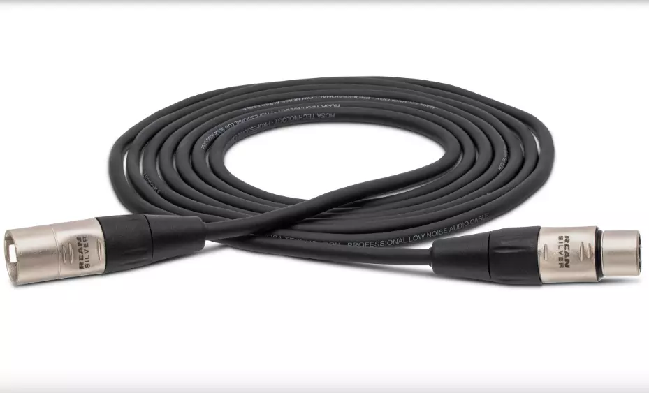 Pro Balanced Interconnect Cable Rean XLRF to XLRM - 50 Foot