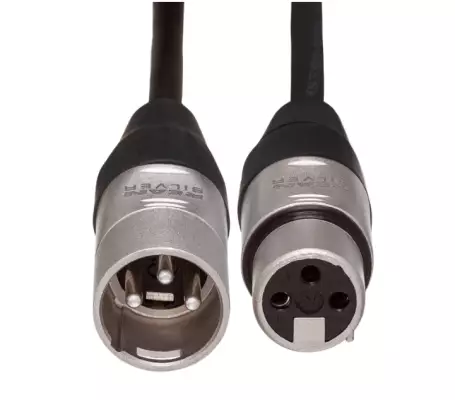 Pro Balanced Interconnect Cable Rean XLRF to XLRM - 50 Foot