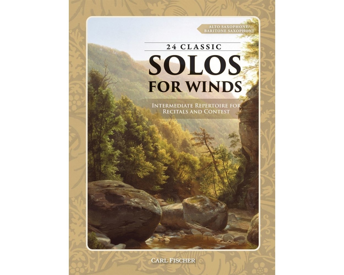 24 Classic Solos (for Winds): Intermediate repertoire for recitals and contest - Eb Instruments - Book