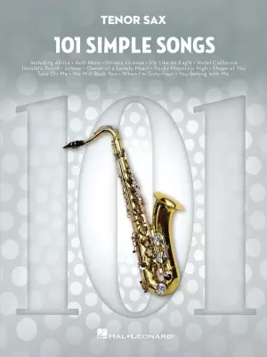 Hal Leonard - 101 Simple Songs - Tenor Sax - Book