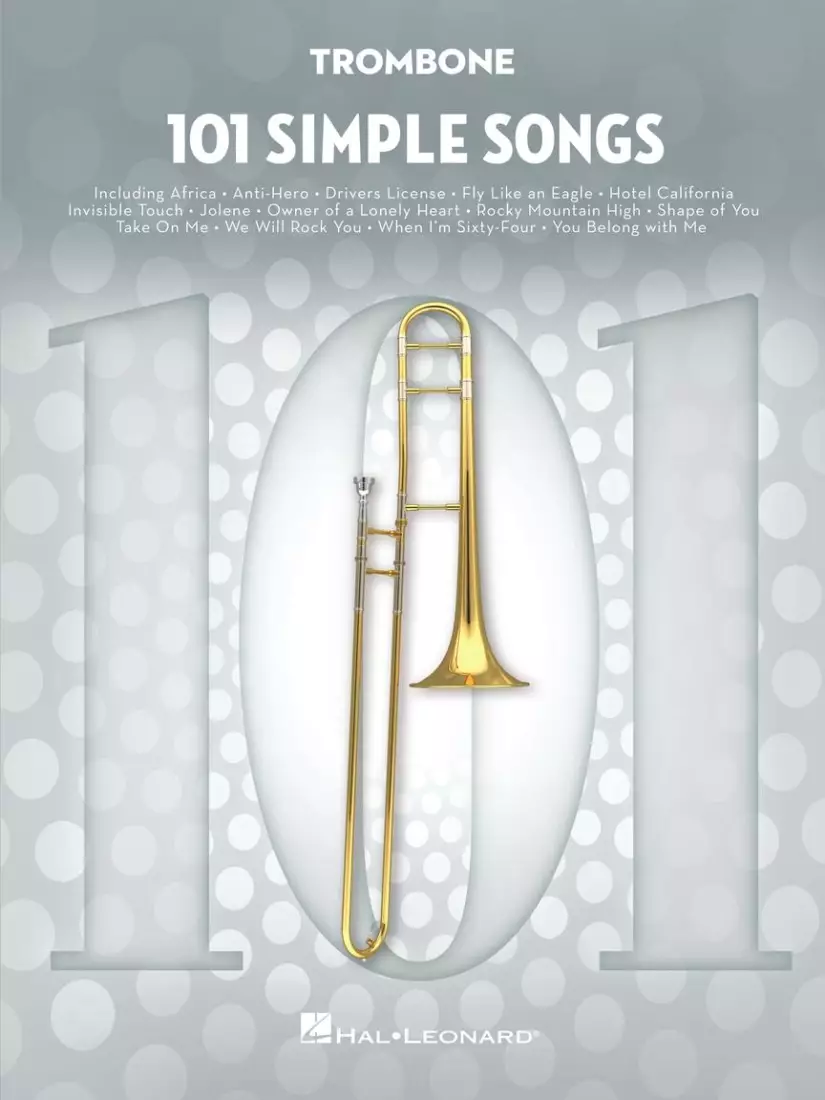 101 Simple Songs - Trombone - Book