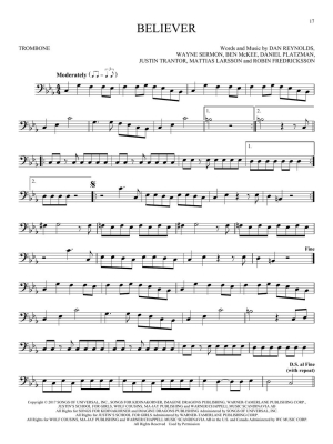 101 Simple Songs - Trombone - Book