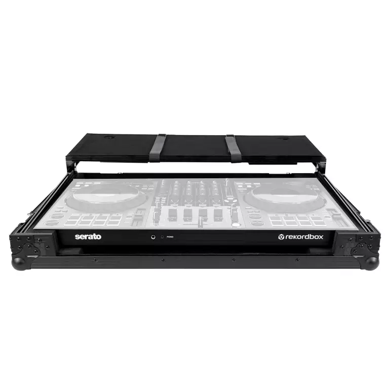 Flight Case for FLX10 with Laptop Platform and Wheels - Black