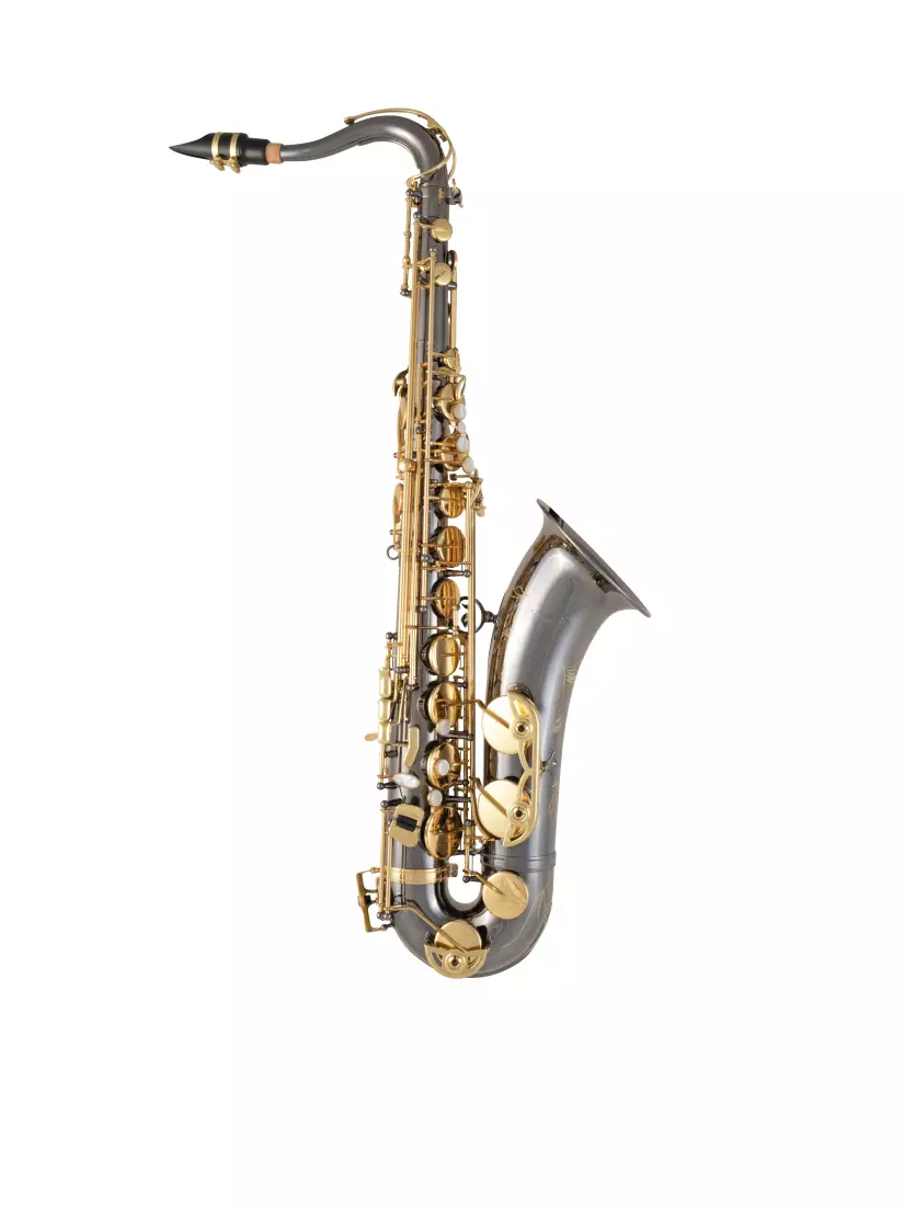 STS511 Intermediate Tenor Saxophone with Case - Black Lacquer