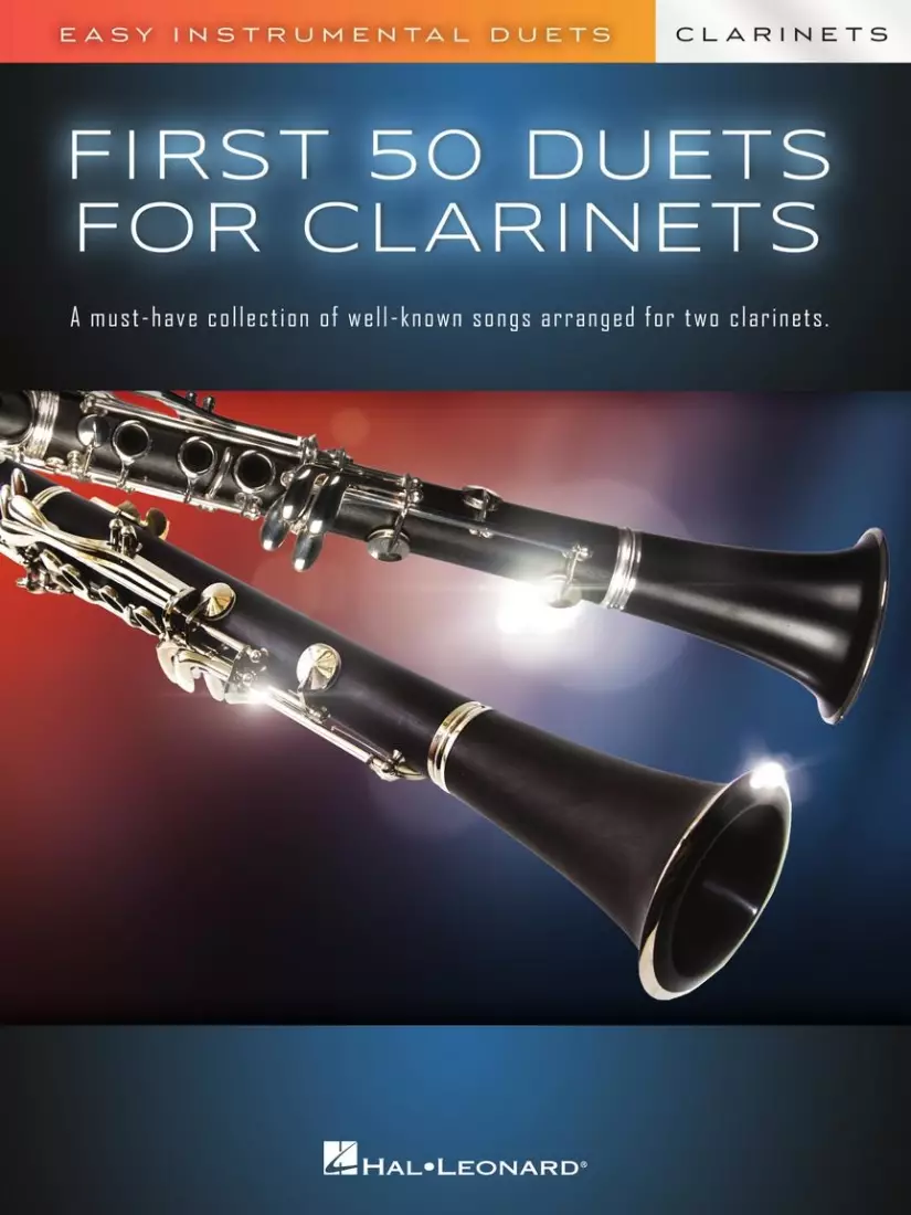 First 50 Duets for Two Clarinets: Easy Instrumental Duets - Clarinet Duet - Book