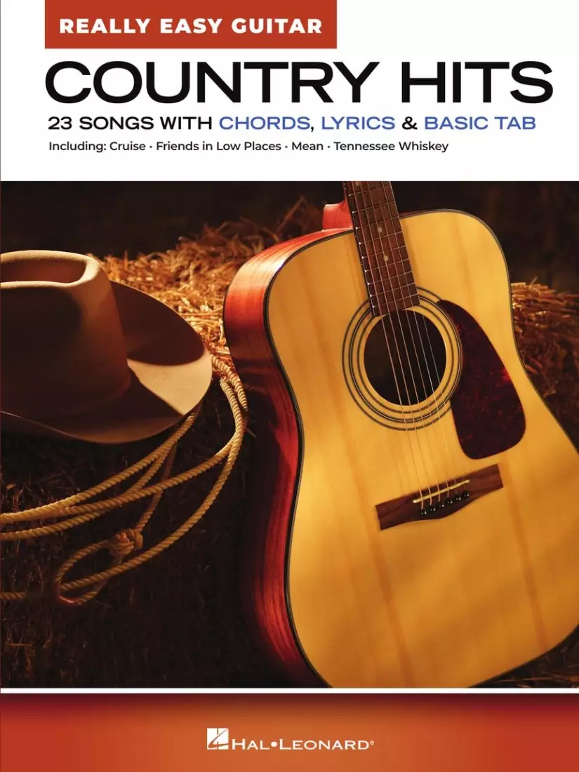 Country Hits: Really Easy Guitar - Easy Guitar TAB - Book