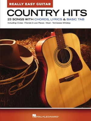 Hal Leonard - Country Hits: Really Easy Guitar - Easy Guitar TAB - Book