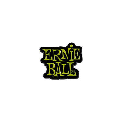 Ernie Ball - Green Stacked Logo Enamel Pin