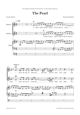 The Pearl - Herbert/Panufnik - SS Choral Score