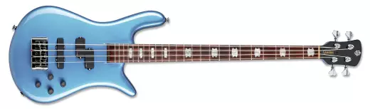 Spector Bass - Euro 4 Classic Bass Guitar - Solid Metallic Blue Gloss