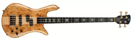 Spector Bass - Euro Custom 4-String Bass Guitar - Natural Gloss