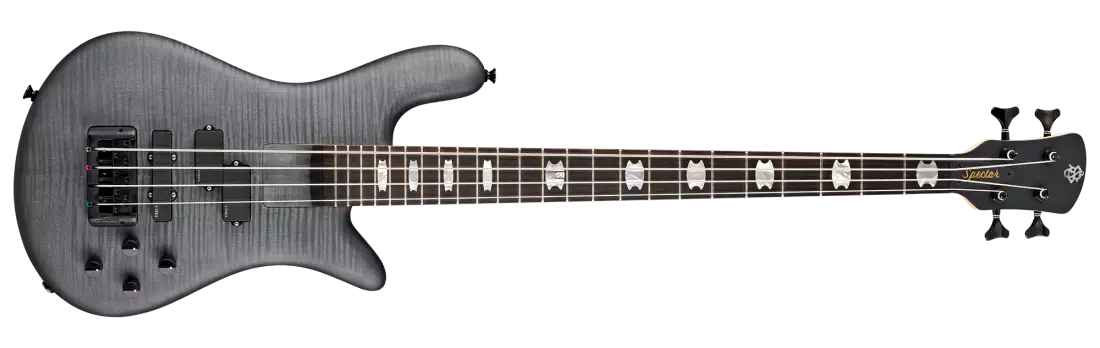 Euro 4 LX Bolt-On Bass Guitar - Black Stain