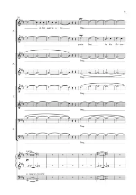 Praise Him with the Sound of the Trumpet - Dove - SATB