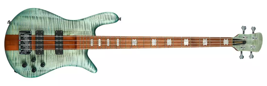 Euro 4 RST Electric Bass Guitar - Turquoise Tide Matte