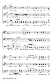 Here Comes the Sun - Harrison/Shaw - SATB