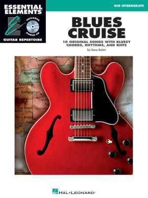 Hal Leonard - Blues Cruise: Essential Elements Guitar Repertoire - Rubin - Book/CD