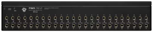 PBR TRS3-LIT 48-Point Gold-Plated TRS Patchbay