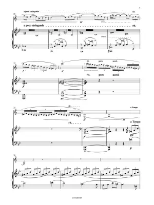 Chant de l\'aube - Chen - Clarinet/Piano - Book