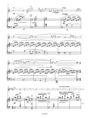 Chant de l\'aube - Chen - Clarinet/Piano - Book