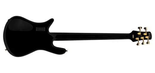 Euro 5 Classic 5-String Bass Guitar - Solid Black Gloss