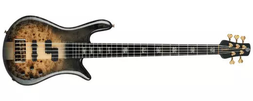 Spector Bass - Euro 5 CST Electric Bass Guitar - Natural Black Burst