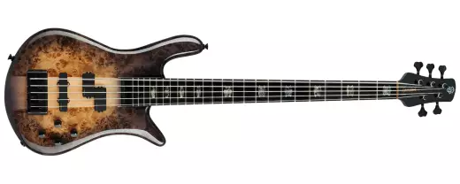 Spector Bass - Euro 5 CST Electric Bass Guitar - Natural Violet Burst