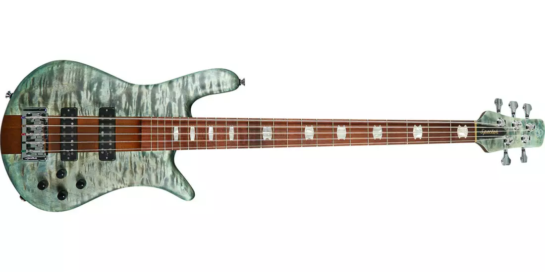 Euro 5 RST Bass Guitar - Turquoise Tide Matte