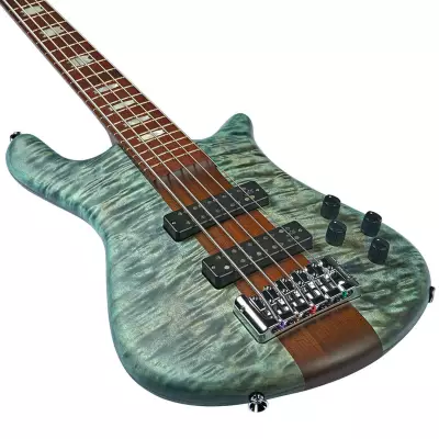 Euro 5 RST Bass Guitar - Turquoise Tide Matte