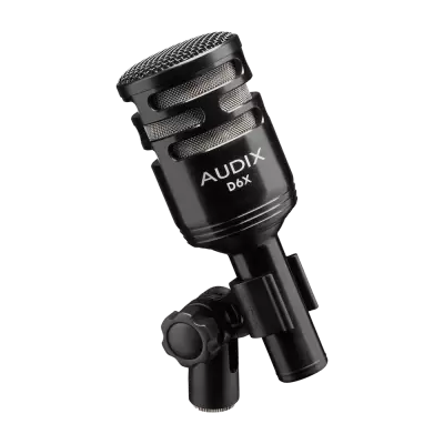 D6X Dynamic Kick Drum Microphone with Switch Filters