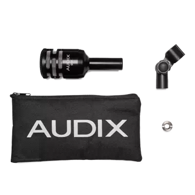 D6X Dynamic Kick Drum Microphone with Switch Filters